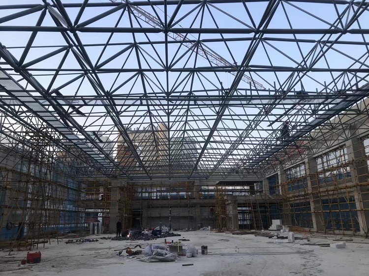 唐山第一附属小学体育馆网架